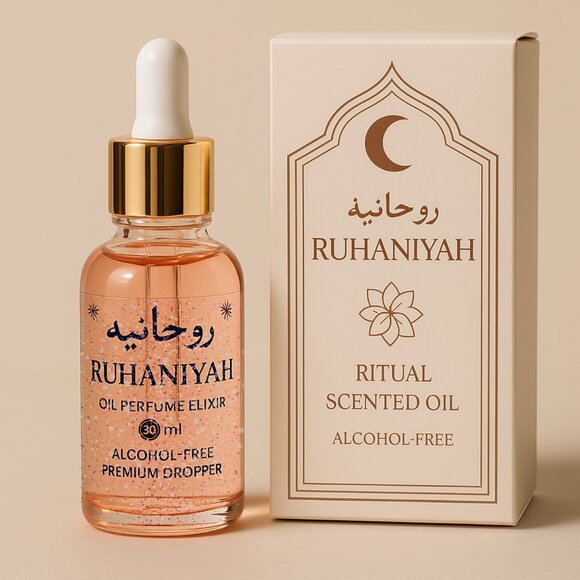 Ruhaniyah Oil Elixir 30g Alcohol-Free - Picture 1 of 3